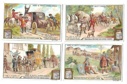 S 797 , Liebig 6 Cards, Scènes De Route à Diverses époques  (ref B20) - Liebig