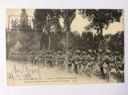 GUERRE DE 1914 -L'Armée Anglaise En Campagne - Infanterie Indienne Aux Environ De PERONNE - 25/01/1915 - Guerra 1914-18