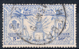 Nouvelles HEBRIDES Timbre-poste N°86 Oblitété TB Cote : 2€00 - Used Stamps