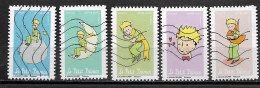 France 2021  Oblitéré Autoadhésif   N°  2006 - 2008 - 2009 - 2010 - 2011   -  " Petit Prince  " - Used Stamps