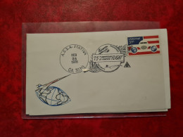 LETTRE US AIRMAIL A.S.D.A. STATION 1978 75 TH ANNIVERSARY OF POWERED FLIGHT CONCORDE - Autres & Non Classés