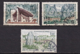 France 1435 + 1436 + 1440 ° - Used Stamps