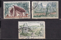 France 1435 + 1436 + 1440 ° - Used Stamps