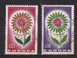 France 1450 + 1451 ° - Used Stamps