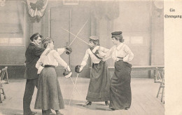 Escrime , Sport * Ein Ehrengang - Fencing