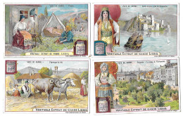 S 795 , Liebig 6 Cards, Vues De Serbie (ref B20) (lower Condition) - Liebig