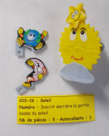 Kinder - Soleil Avec Terre Et Lune à Mécanisme - K03 26 - Sans BPZ - Inzetting