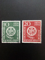 BERLIN MI-NR. 138-139 GESTEMPELT(USED) 100 JAHRE VEREIN DEUTSCHER INGENIEURE (VDI) 1956 - Gebruikt