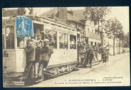 Cpa Du  44 St Joseph De Portricq  - Nantes La Sortie Du Personnel Des Ateliers De Construction De Locomotives  STEP179 - Nantes