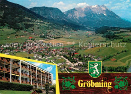 73587107 Groebming Steiermark Fliegeraufnahme Groebming Steiermark - Autres & Non Classés