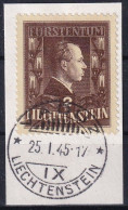 MiNr. 238 Liechtenstein 1944, 22. Dez. Freimarken: Fürstenpaar - Fürst Franz Josef II. 1906-1989, Reg. Sauber Gestempelt - Used Stamps