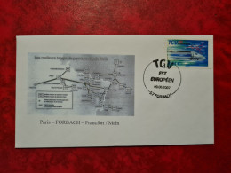 LETTRE    2007 TGV EST EUROPEEN FORBACH - Other & Unclassified