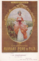 PUBLICITE(CHAMPAGNE RUINART) - Reclame