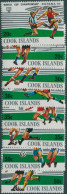 Cook Islands 1981 SG815-822 World Cup Football Set MNH - Islas Cook