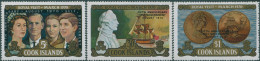 Cook Islands 1970 SG332-334 Self-Government Ovpt Set MLH - Cookinseln