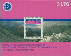 New Zealand 1988 SG1473 Scenic Walkways MS MNH - Otros & Sin Clasificación