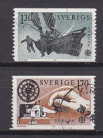 SWEDEN,1979, Used Stamp(s), Europa - Sledge Boat , SG995-996, Scan 20227, - Used Stamps