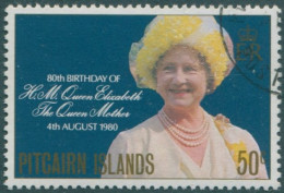 Pitcairn Islands 1980 SG206 50c Queen Mother Birthday FU - Islas De Pitcairn