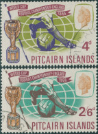 Pitcairn Islands 1966 SG57-58 World Cup Football Set FU - Pitcairn