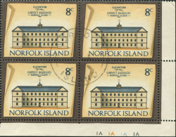 Norfolk Island 1973 SG139 8c Historic Building Block FU - Isla Norfolk
