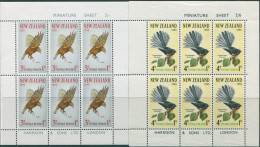 New Zealand 1965 SG832c Health Kaka And Fantail Set Of 2 MS MNH - Andere & Zonder Classificatie