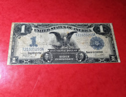 1899 USA $1 DOLLAR *BLACK EAGLE* UNITED STATES BANKNOTE F/VF BILLETE ESTADOS UNIDOS COMPRAS MULTIPLES CONSULTAR - Certificats D'Argent (1878-1923)