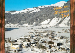 73586902 Walchsee Tirol Panorama Erholungsort Winterlandschaft Alpen Fliegeraufn - Altri & Non Classificati