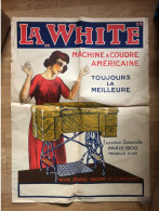 Affiche MACHINE A COUDRE LA WHITE (CAT7181) - Afiches