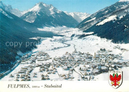 73586854 Fulpmes Tirol Wintersportplatz Erholungsort Stubaier Alpen Fliegeraufna - Sonstige & Ohne Zuordnung