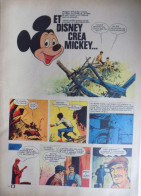 Récit Complet " Et Disney Créa Mickey..." - Ill. Vance - Sonstige & Ohne Zuordnung