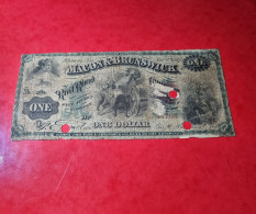 1867 USA $1 DOLLAR *MACON BRUNSWICK* UNITED STATES BANKNOTE G/VG BILLETE ESTADOS UNIDOS COMPRAS MULTIPLES CONSULTAR - United States Notes (1862-1923)