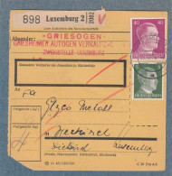 "GRIESOGEN" GRIESHEIMER AUTOGEN VERKAUFS. ,ZWEIGSTELLE LUXEMBURG. - 1940-1944 Ocupación Alemana