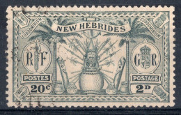 Nouvelles HEBRIDES Timbre-poste N°93 Oblitété TB Cote : 2€25 - Usados