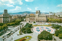 73586367 Barcelona Cataluna Plaza De Cataluna Vista Parcial Barcelona Cataluna - Sonstige & Ohne Zuordnung