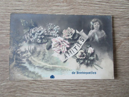 FANTAISIE 61 AMITIES DE BRETONCELLES  FLEURS FILLETTE - Sonstige & Ohne Zuordnung