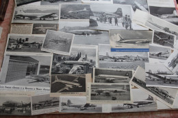 Lot De 164g D'anciennes Coupures De Presse Et Photos De L'aéronef Américain Douglas DC-4 - Aviazione