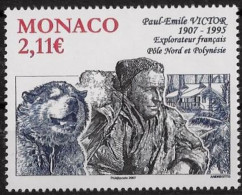 MONACO - ANNEE 2006 - PAUL-EMILE VICTOR - N° 2574 - NEUF** MNH - Unused Stamps