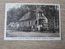 67 SOUVENIR DU COL DE PFAFFENSCHLICK RESTAURANT SCHIMPF ANIMEE - Otros & Sin Clasificación