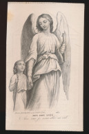 MARIE GROSEMANS. LEDEBERG  19 NOVEMBRE 1866  OVERL. 20 DECEM  1866. - Esquela