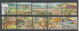 New Zealand 1996 Coastal Life 3 Sides Y.T. 1425/1434 (0) - Usati