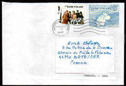 FINLANDE SUOMI FINLAND 2022 Enveloppe Cover Pour La France Musique Music - Brieven En Documenten