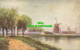 R608056 Scene In Holland. Weir Red Ribbon Coffee. Postcard - World