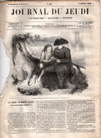 JOURNAL DU JEUDI . N° 20 .  1860 . Littérature . Histoire . Voyages . DUMAS . CONSCIENCE - 1800 - 1849