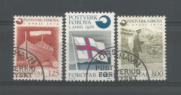 Faroer 1976 Postal Autonomy Y.T. 15/17  (0) - Faroe Islands