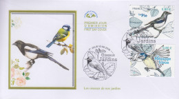 Enveloppe  FDC   1er  Jour   FRANCE    Les   Oiseaux  De  Nos  Jardins    2018 - 2010-2019