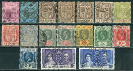 Maurice / Mauricius Lot De Timbres Oblitérés Entre 1900 Et 1937 Oblitérations à Voir - Mauricio (...-1967)