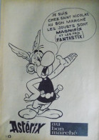 Publicité De Presse ; Magasin " Au Bon Marché " Avec Astérix - Publicidad