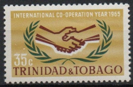 Trinidad Et Tobago Année De La Coopération Internationale- Internationale Co-operation Year  XX 1965 - Trindad & Tobago (1962-...)