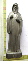 LADE 28 - METALEN BEELD HEILIGE - STATUE DE SAINT EN MÉTAL - 98 GRAM - 10 CM - Metallo