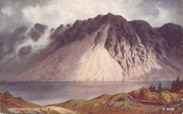 England Wastwater & The Screes Lakeland Picturesque Scenery Artwork By  E.H Thompson - Schilderijen